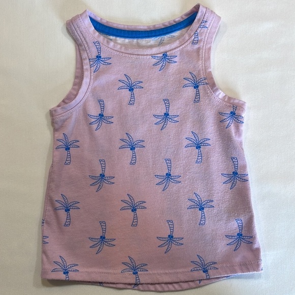 CAT & JACK | Girls 12mo | 4 piece summer lot tanks & dresses - Picture 2 of 12